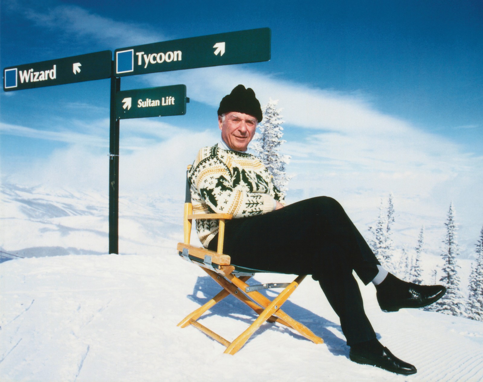 Edgar Stern Portrait on Snowjpg